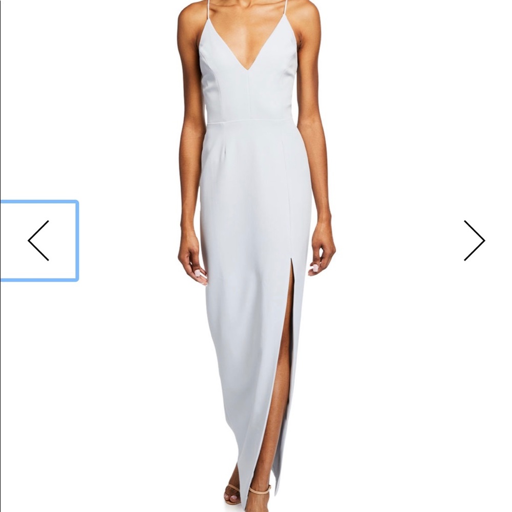 Wayf Blue Dress.